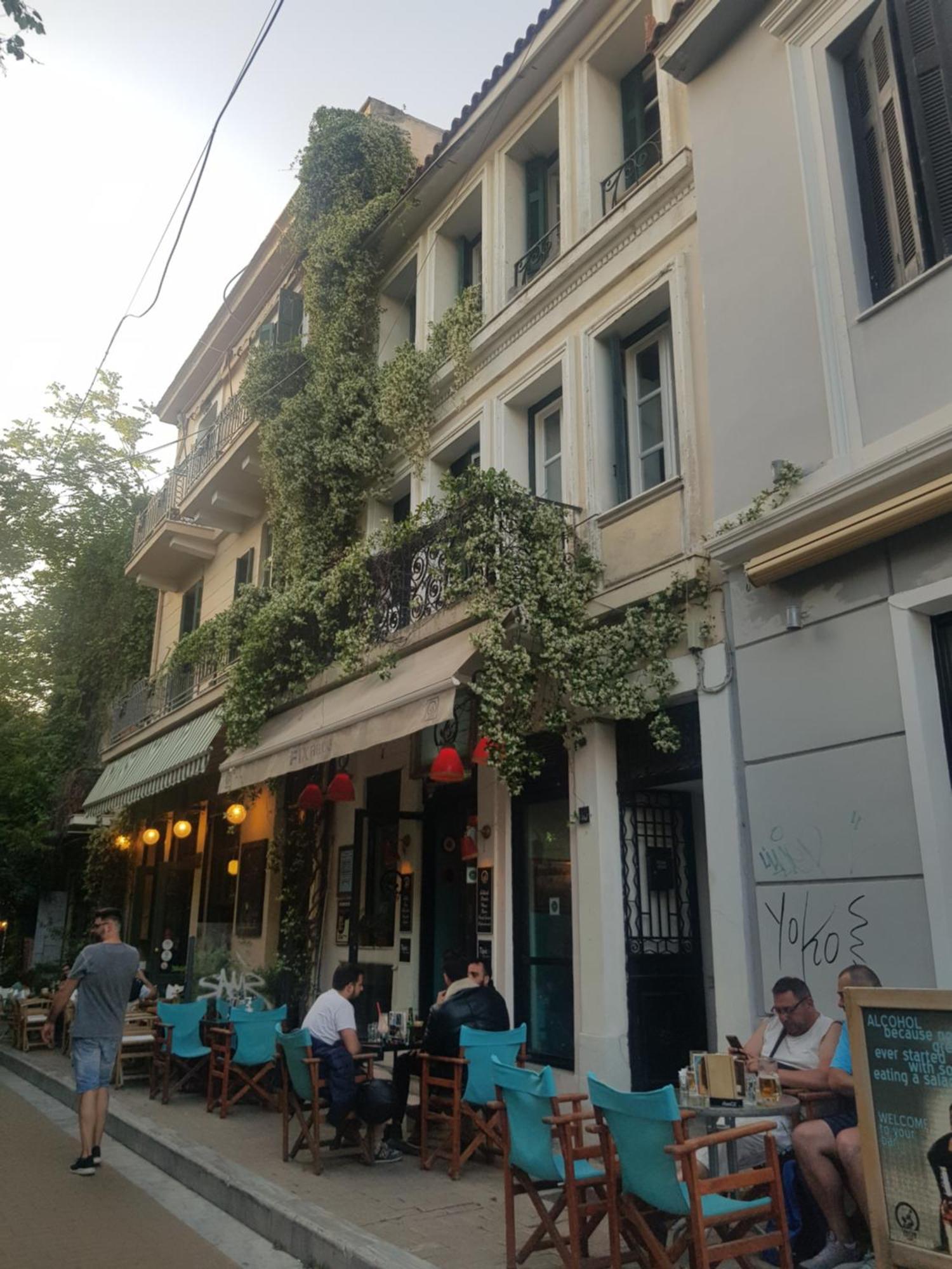 Psiri Gem From In Vivo Apartments- Spacious 1St Floor Apartment With Balcony In Athens' Historic Center Kültér fotó